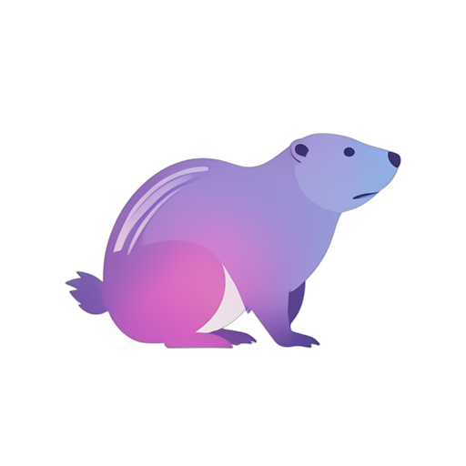 Gradient Modern ビーバー