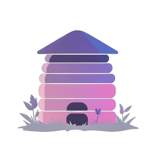 Gradient Modern Beehive