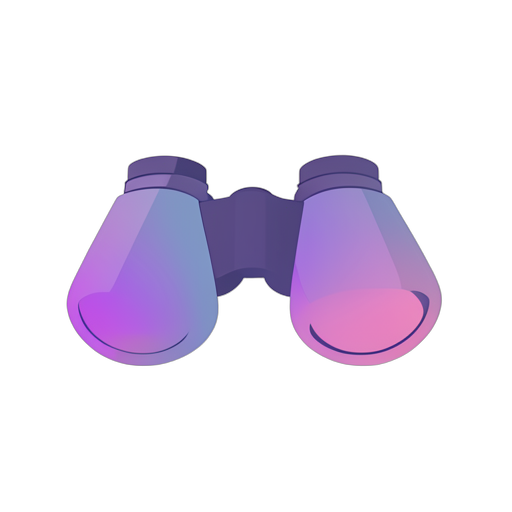 Gradient Modern Fernglas