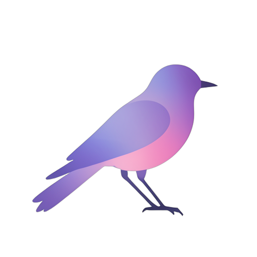 Gradient Modern Bird