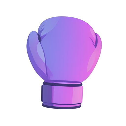 Gradient Modern Boxing Glove