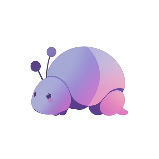 Gradient Modern 毛虫