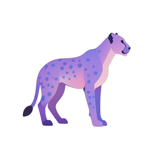 Gradient Modern Guepardo