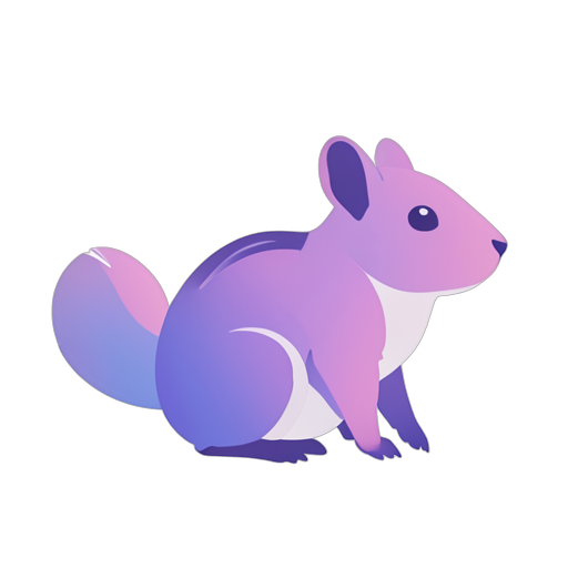 Gradient Modern Écureuil