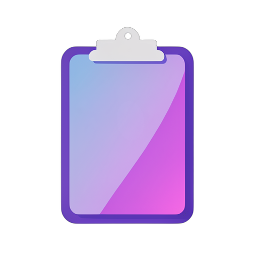 Gradient Modern Clipboard
