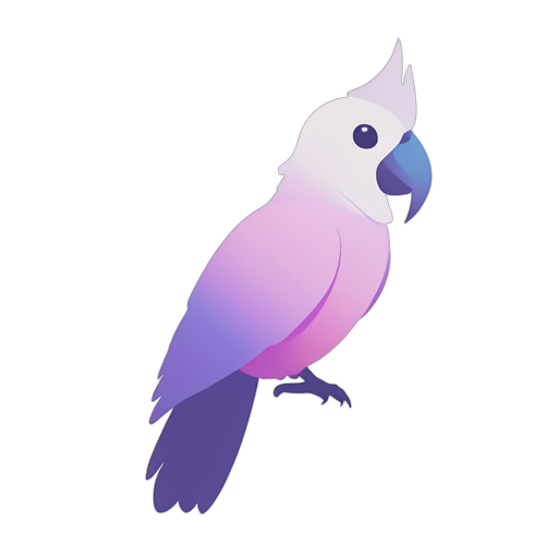 Gradient Modern Cockatoo