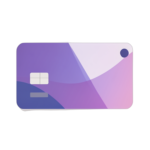 Gradient Modern Kreditkarte