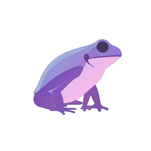 Gradient Modern Poison Dart Frog