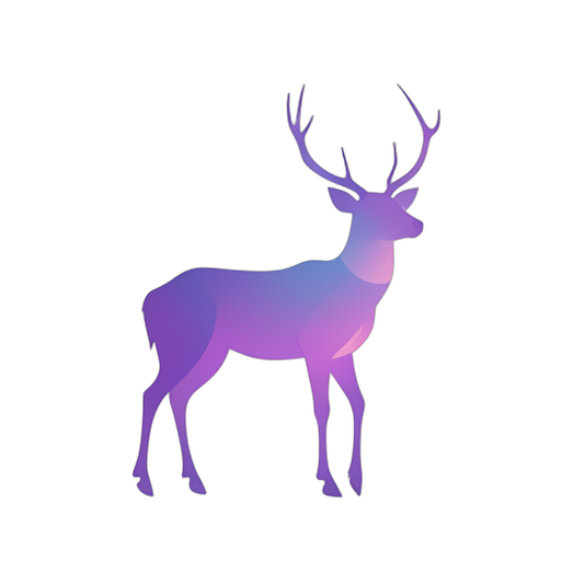 Gradient Modern Deer