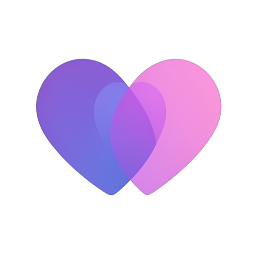Gradient Modern Dua Hati