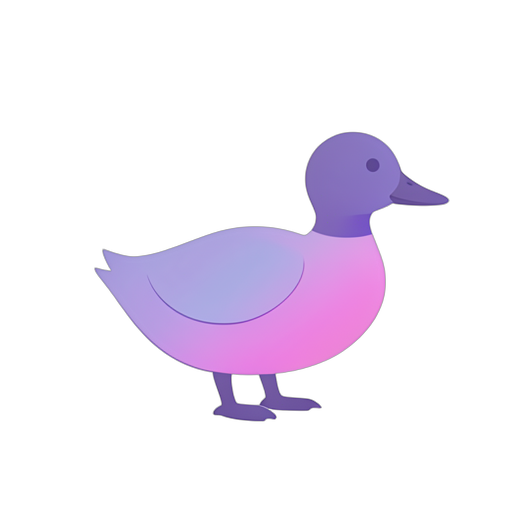 Gradient Modern Duck