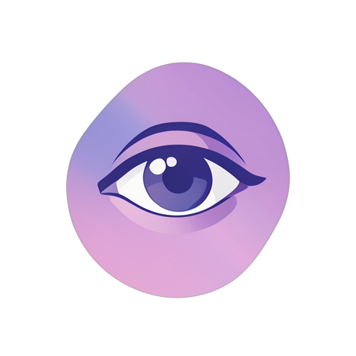 Gradient Modern Olho fechado