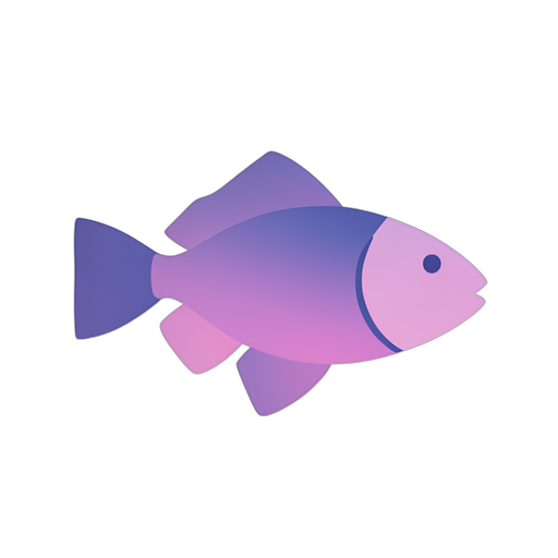 Gradient Modern 물고기