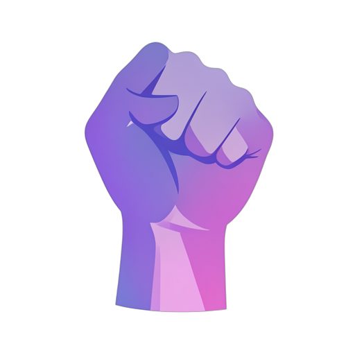 Gradient Modern 拳头