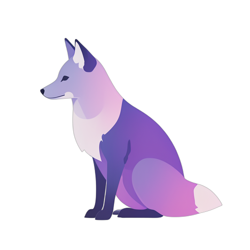 Gradient Modern Fox