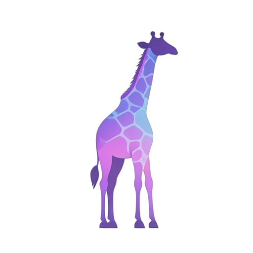 Gradient Modern ยีราฟ