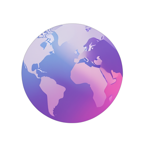 Gradient Modern Globe