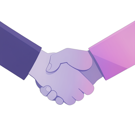 Gradient Modern 握手