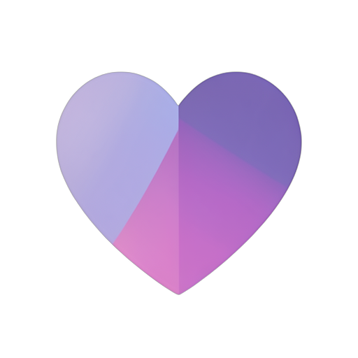 Gradient Modern Herz-Umriss