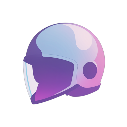 Gradient Modern Helmet