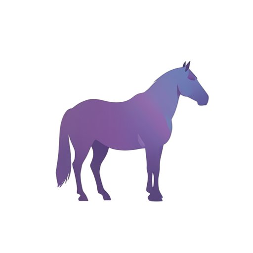 Gradient Modern Farm Horse