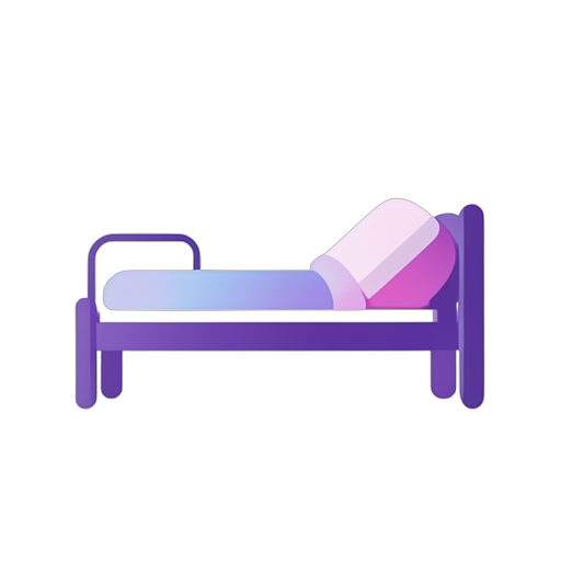 Gradient Modern Hospital Bed