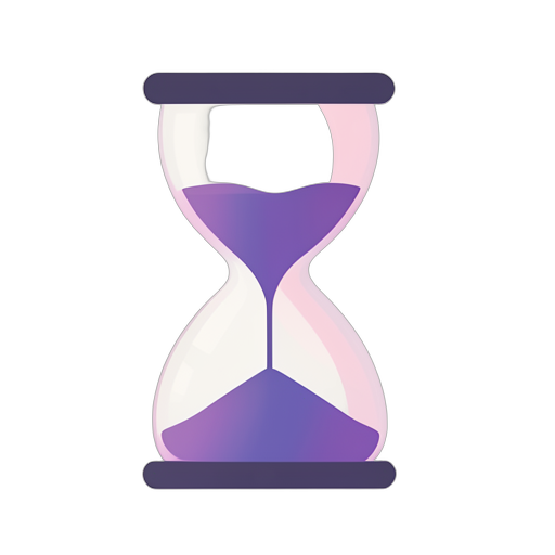 Gradient Modern Hourglass