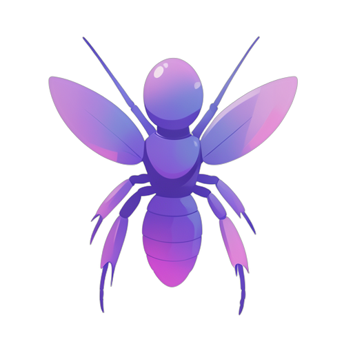 Gradient Modern Insectoid Alien