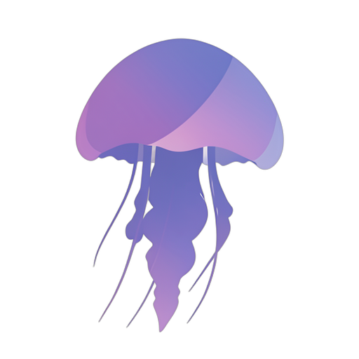 Gradient Modern クラゲ