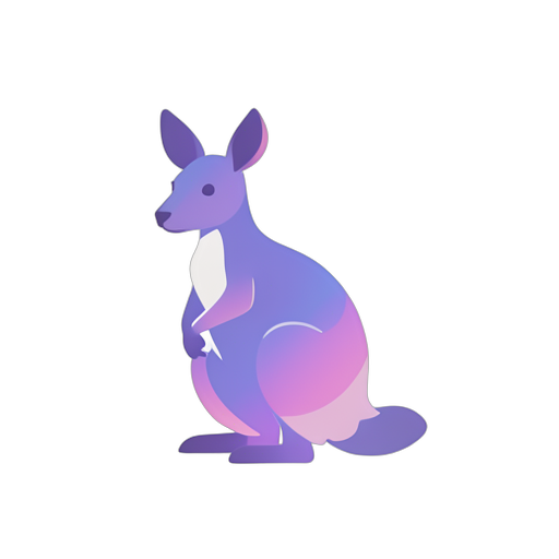 Gradient Modern Kangaroo