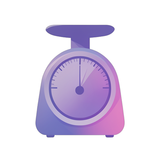 Gradient Modern Kitchen Scale