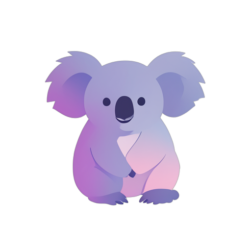 Gradient Modern कोआला