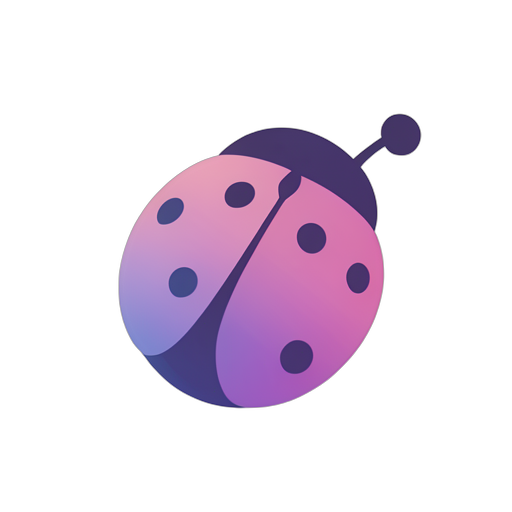Gradient Modern Ladybug