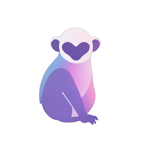 Gradient Modern lemuur