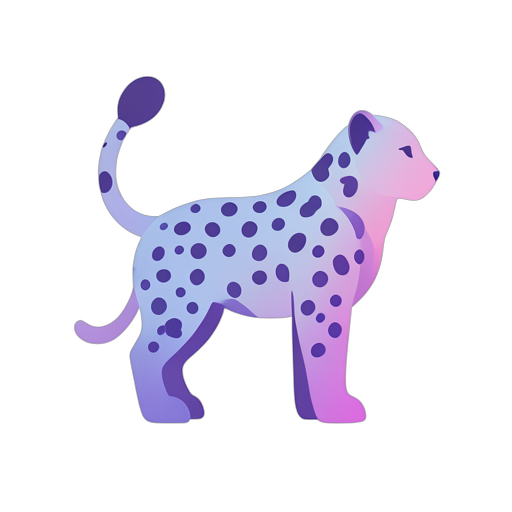 Gradient Modern Leopard