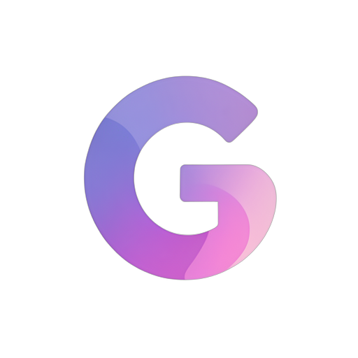 Gradient Modern Letter G