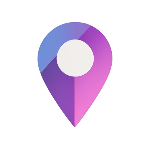 Gradient Modern Map Pin