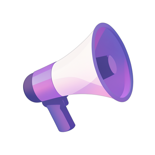 Gradient Modern Megafono