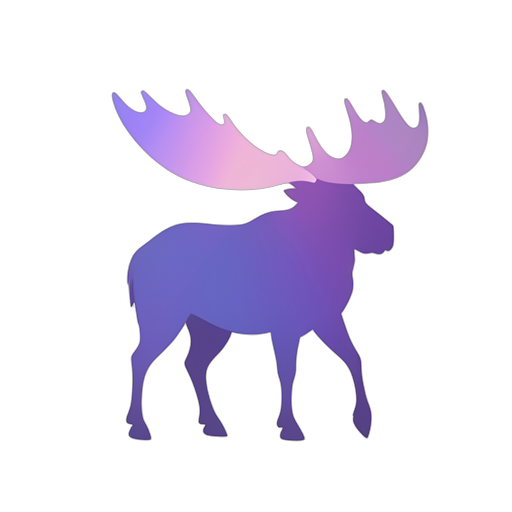 Gradient Modern Moose