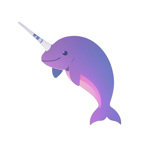 Gradient Modern Narwhal