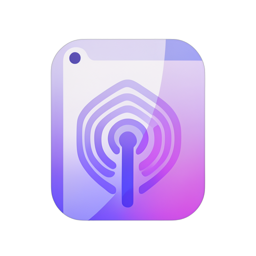 Gradient Modern Символ NFC