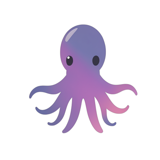 Gradient Modern ปลาหมึก