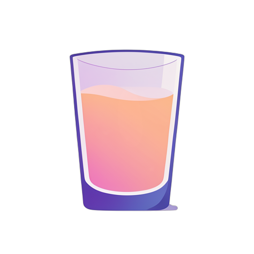 Gradient Modern عصير برتقال
