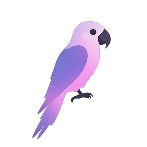 Gradient Modern Perroquet