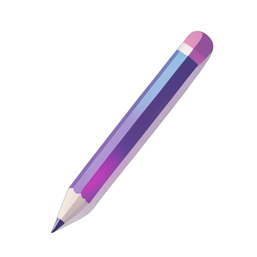 Gradient Modern potlood