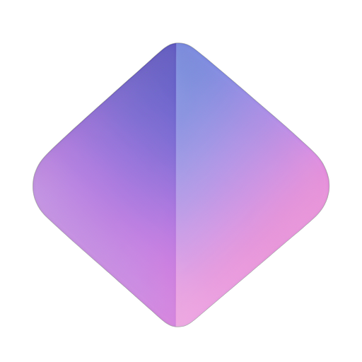 Gradient Modern pentagono
