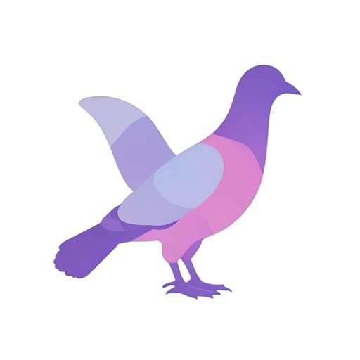 Gradient Modern 비둘기