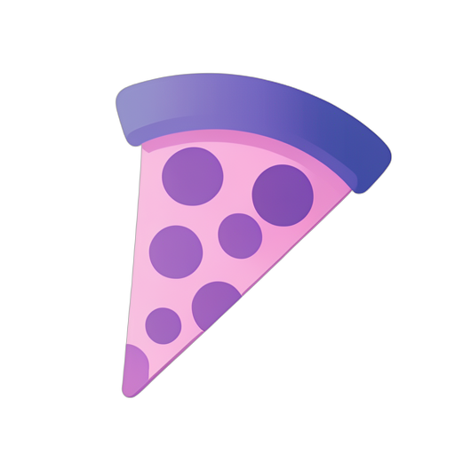 Gradient Modern Pizza