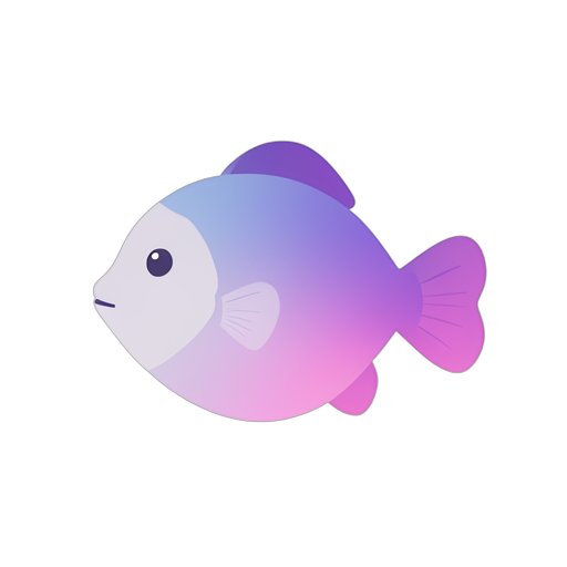 Gradient Modern Pufferfish