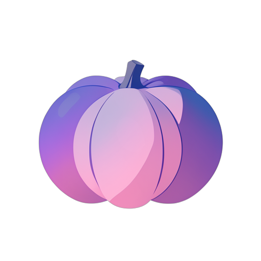 Gradient Modern Pumpkin